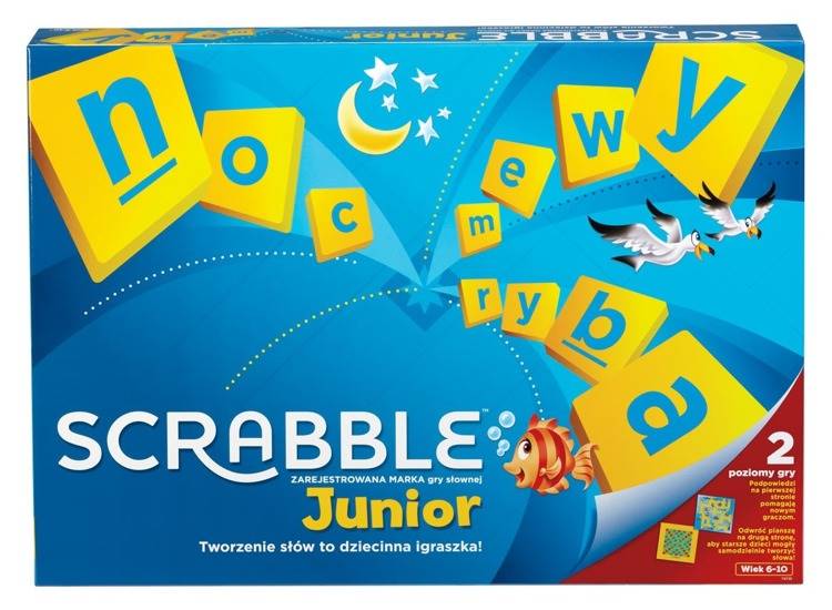 Mattel MATTEL Gra Scrabble Junior