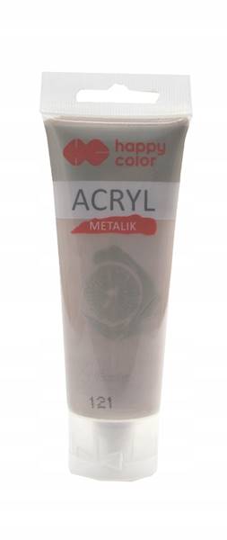 FARBA AKRYLOWA 75ML RÓŻOWE ZŁOTO METALIK nr121