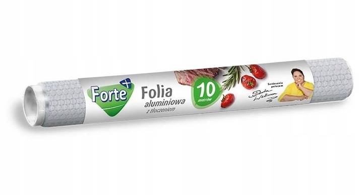 FORTE+ Folia aluminiowa z tłoczeniem 10m