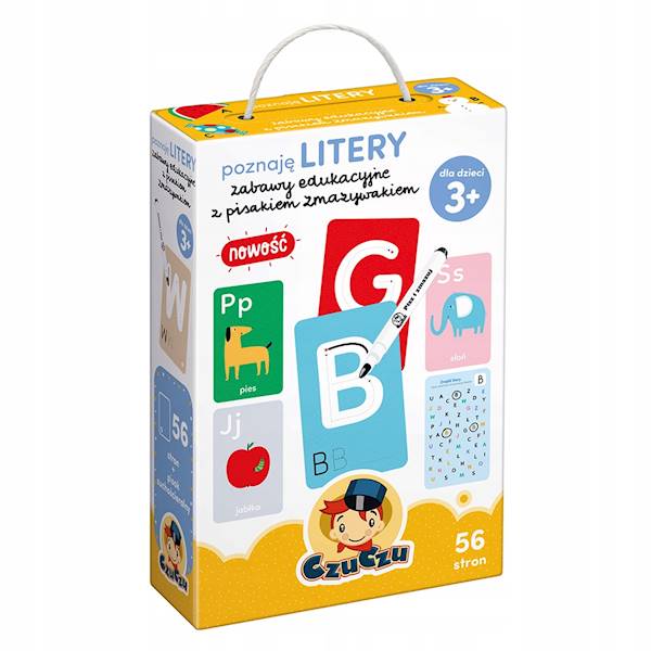 CzuCzu CZUCZU Poznaje litery zabawy edu. z pisa. z