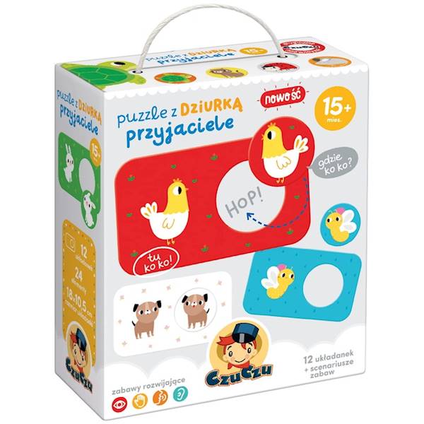 CZUCZU Puzzle z dziurką Przyjaciele
