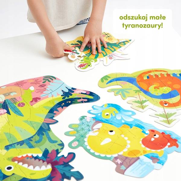 Czuczu Puzzle progresywne - Dinozaury