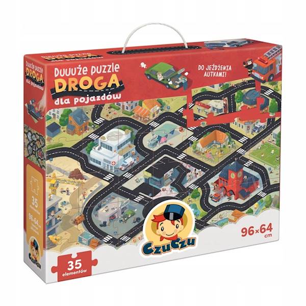 CzuCzu Duuuże puzzle -Droga