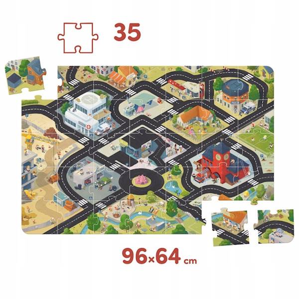 CzuCzu Duuuże puzzle -Droga