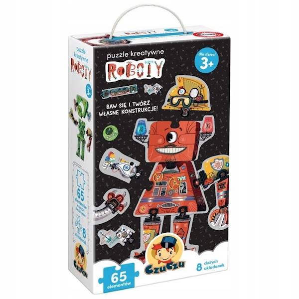CzuCzu Puzzle kreatywne- Roboty