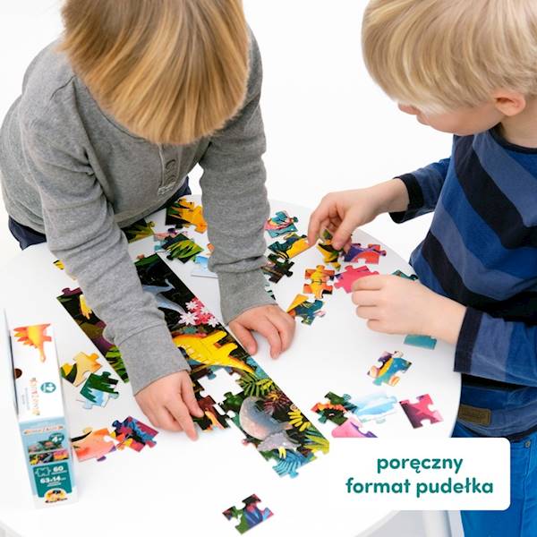CzuCzu Puzzle panoramiczne - Dinozaury