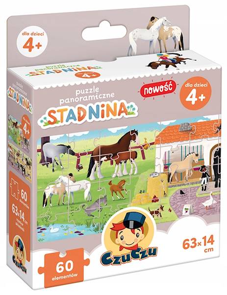 CzuCzu Puzzle panoramiczne Stadnina