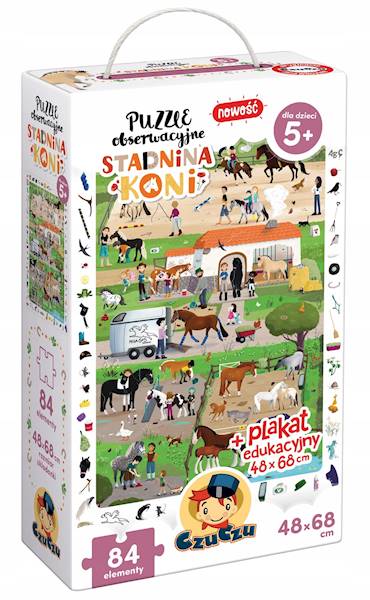 CzuCzu Puzzle obserwacyjne Stadnina koni