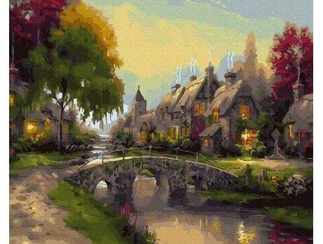 Zestaw do malowania z farbami 40x50cm PC4050490