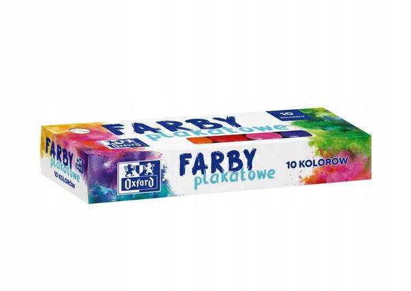 Farby plakatowe Oxford 10 kol 400167101