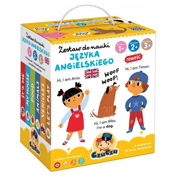 CzuCzu Zestaw do nauki języka angielskiego o