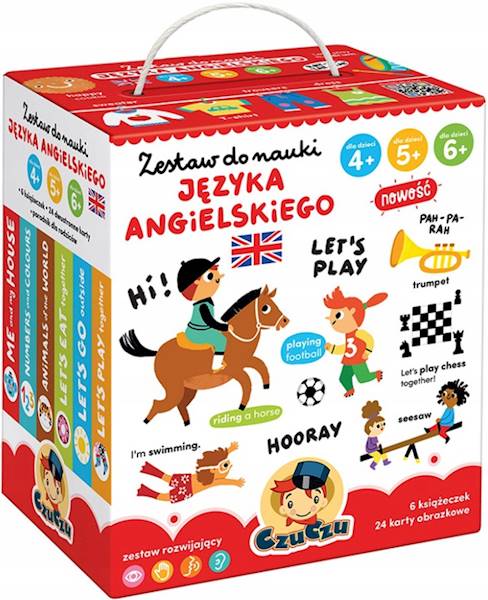 CzuCzu CzuCzu Zestaw do naukijezyka angielskiego o
