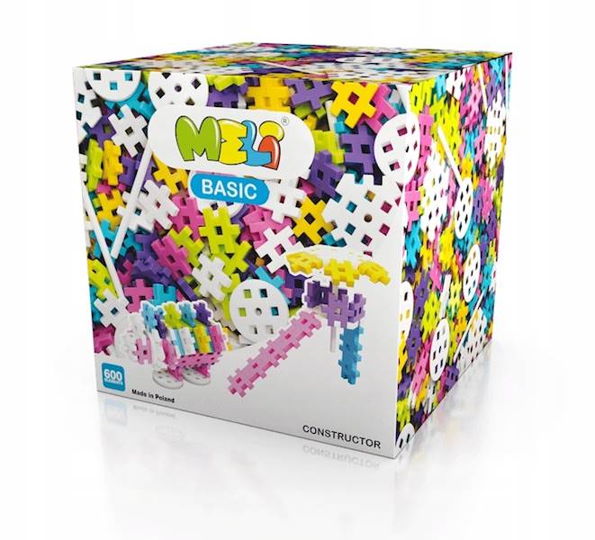 KLOCKI BASIC PINK CONSTRUCTOR 600 50070 MELI