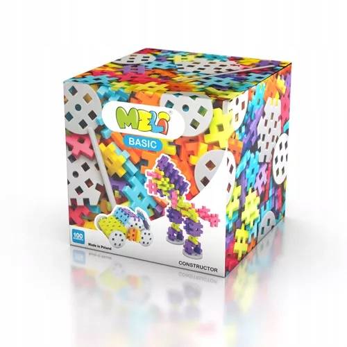 KLOCKI BASIC CONSTRUCTOR 100 SZT. 50033 MELI
