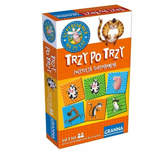 GRN2614 GRA TRZY PO TRZY ZWIERZĘTA SUPERFARMER