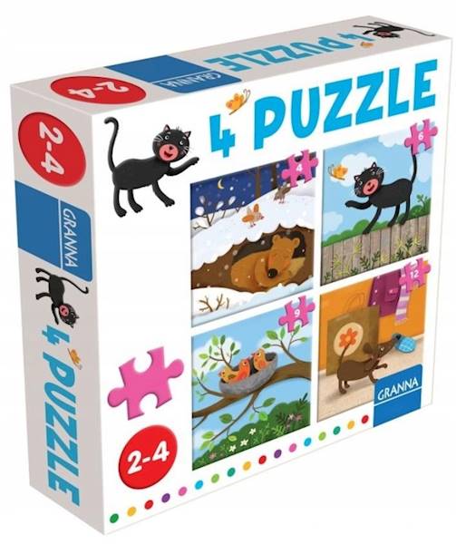 GRA PUZZLE Z KOTEM 4069