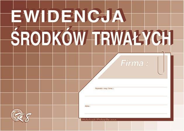 Ewidencja środków trwałych k-8