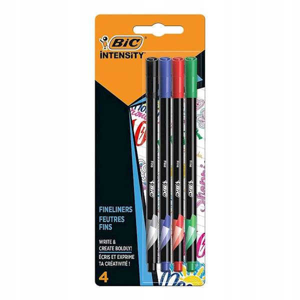 CIENKOPIS BIC 942082 INTENSITY FINE CLAS MIX BL 4
