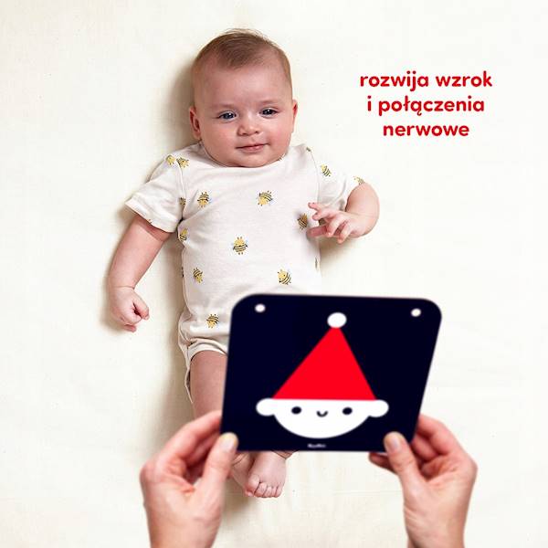 CzuCzu Duze karty kontrastowe dla dzieci