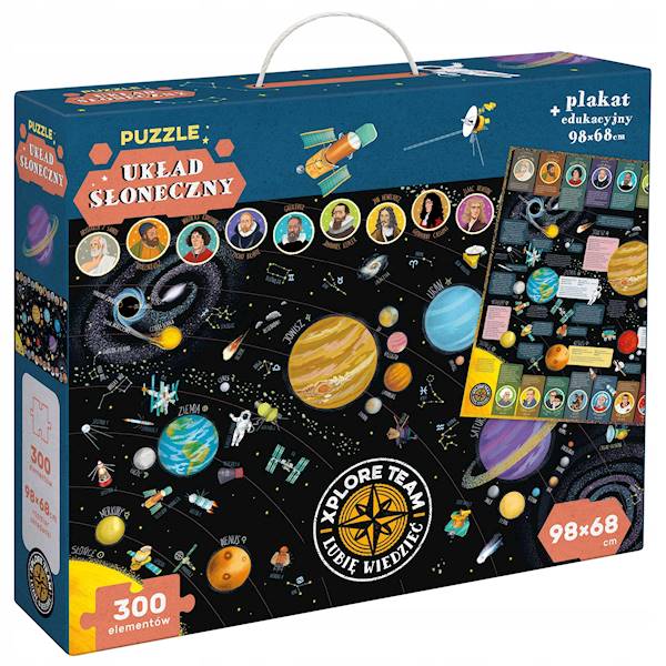 CzuCzu XPLORE TEAM Puzzle 300 el. Uklad sloneczny
