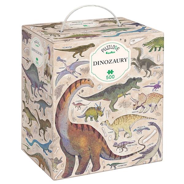 CzuCzu Puzzlove Dinozaury 500 el.