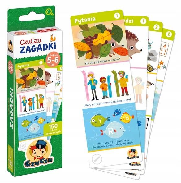 Czuczu Zagadki dla dzieci w wieku 5-6 lat