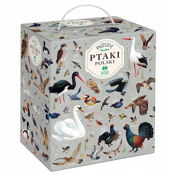 CzuCzu Puzzlove - Ptaki 500 el.