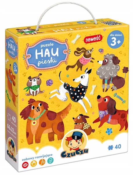 CzuCzu Czuczu Puzzle Hau -Pieski 40 el.