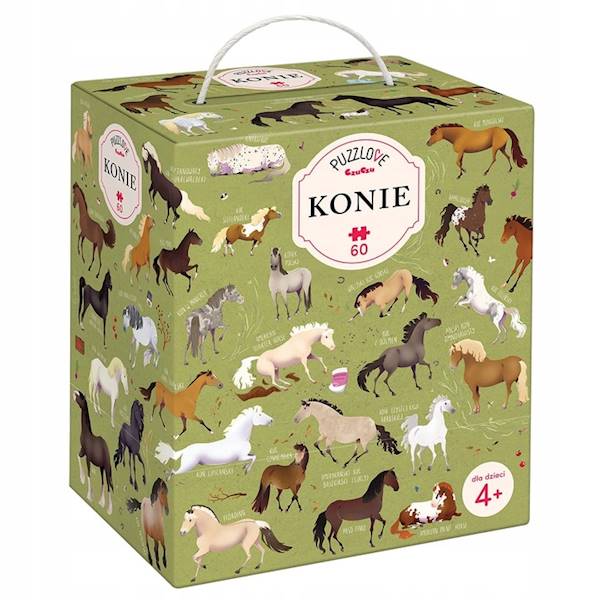 CzuCzu Puzzlove - Konie 60 el.