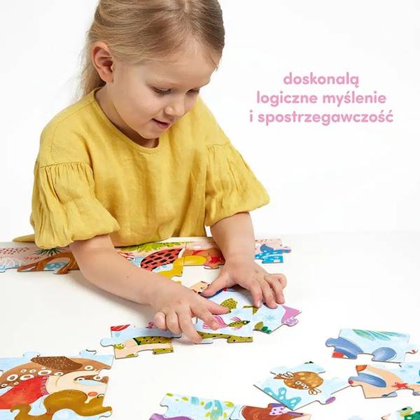CzuCzu CzuCzu Magiczne puzzle -Syrenki 60 el.