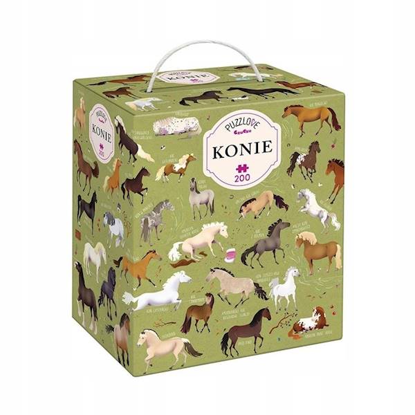 CzuCzu Puzzlove - Konie 200 el.