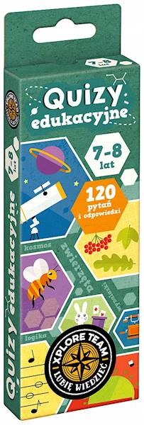 CzuCzu XPLORE TEAM Quizy dla dzieci 7-8 lat