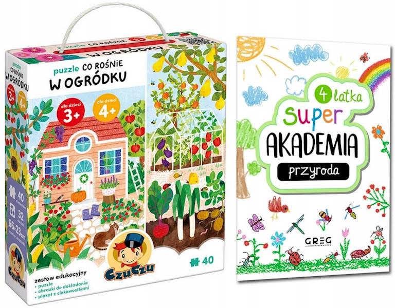 CzuCzu Czuczu Puzzle Co rosniew ogrodku