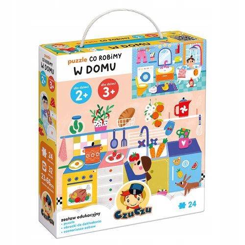 CzuCzu Puzzle Co robimy w domu 24 el.