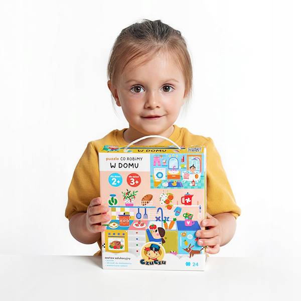 CzuCzu Puzzle Co robimy w domu 24 el.