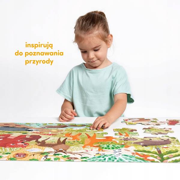 CzuCzu CzuCzu Dzikie puzzle -Las 40 el.