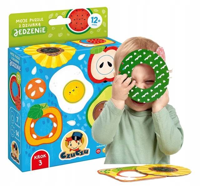 Czuczu Moje puzzle z dziurką - Jedzenie