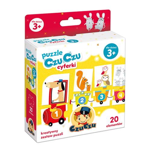 CzuCzu CZUCZU Puzzle cyferki