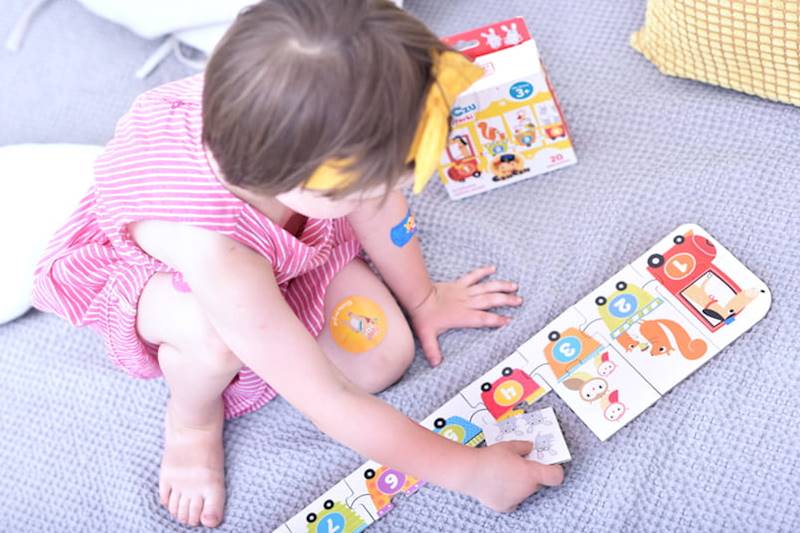 CzuCzu CZUCZU Puzzle cyferki