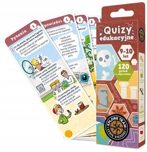 CzuCzu XPLORE TEAM Quizy dla dzieci 9-10 lat