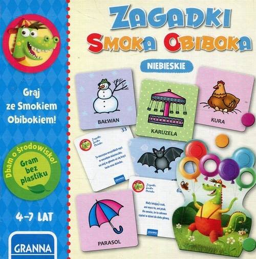 GRA ZAGADKI SMOKA OBIBOKA NIEBIESKIE 3567