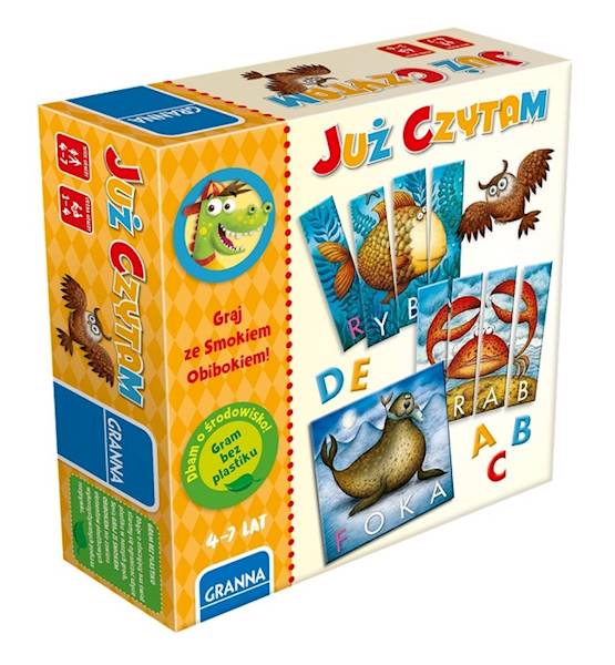 JUŻ CZYTAM GRAM ZE SMOKIEM OBIBOKIEM 3604