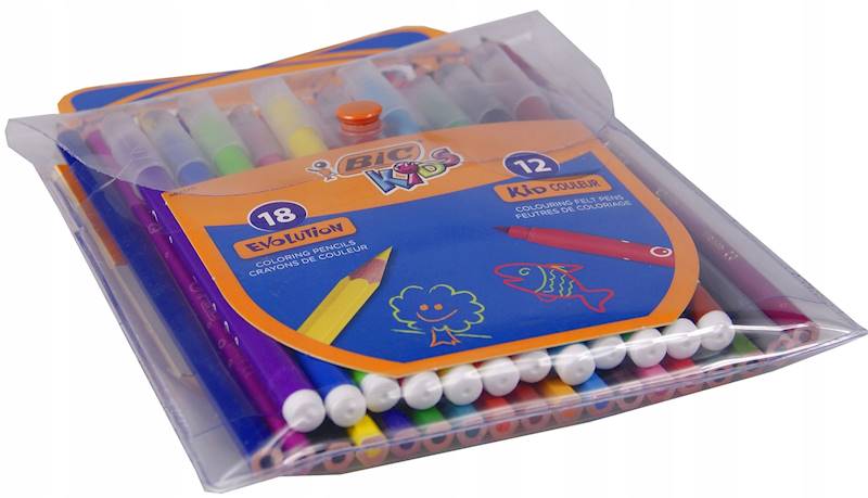 BIC 9648271 ZESTAW BIC KIDS PANDA 18+12