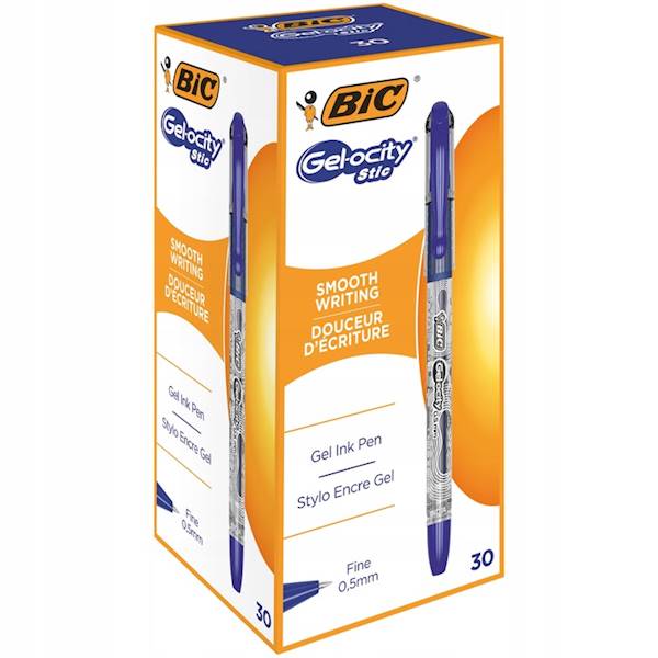 Długopis Gel-ocity Stic niebieski, BiC