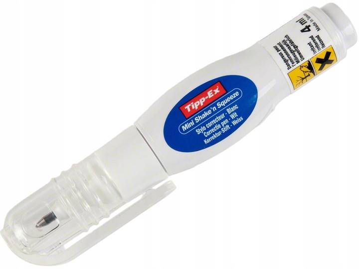 Korektor w długopisie Mini Shake"n Squeeze 4ml, Ti