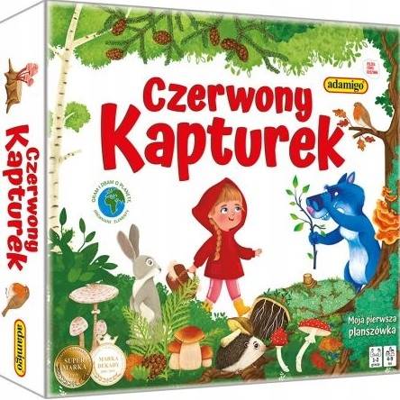 CZERWONY KAPTUREK GRA PLANSZOWA 7813
