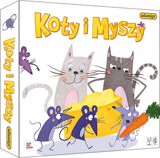 GRA PLANSZOWA KOTY I MYSZY 7721