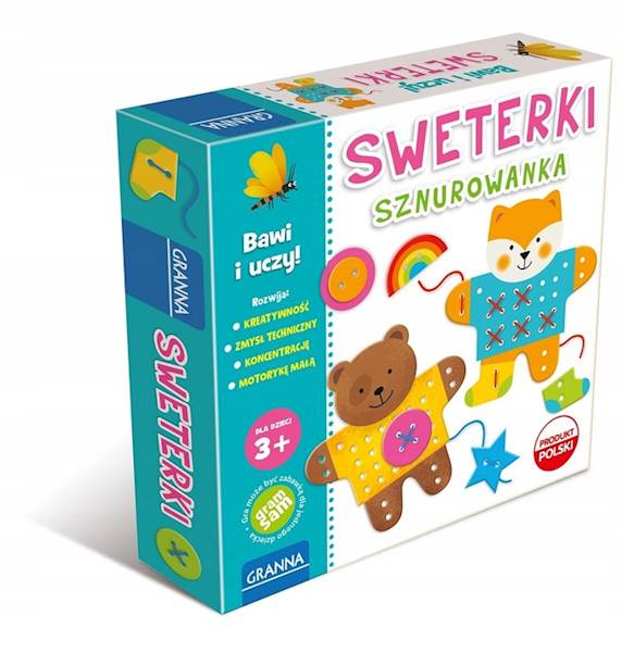 GRA SWETERKI SZNUROWANKA 4380