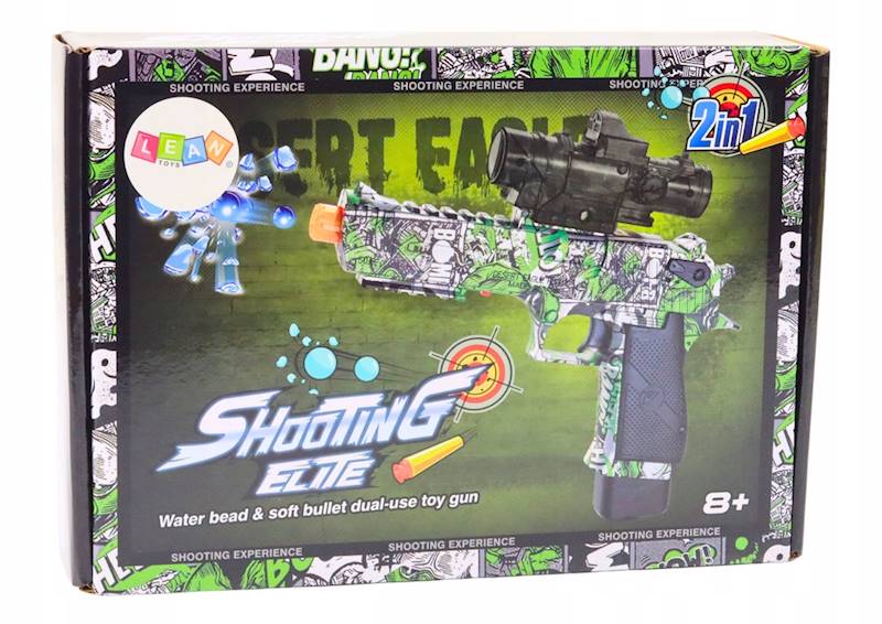 ELEKTRYCZNY LASEROWY PISTOLET NA BOMBY WODNE 2109