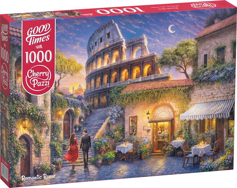 Puzzle 1000 CherryPazzi Romantic Rome 30714 